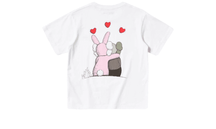KAWS x Warhol T-Shirt UT Graphic Pink