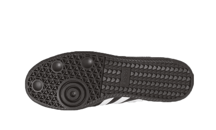 Samba Leather Black White