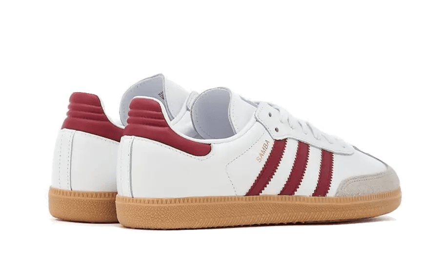 Samba OG White Burgundy Gum
