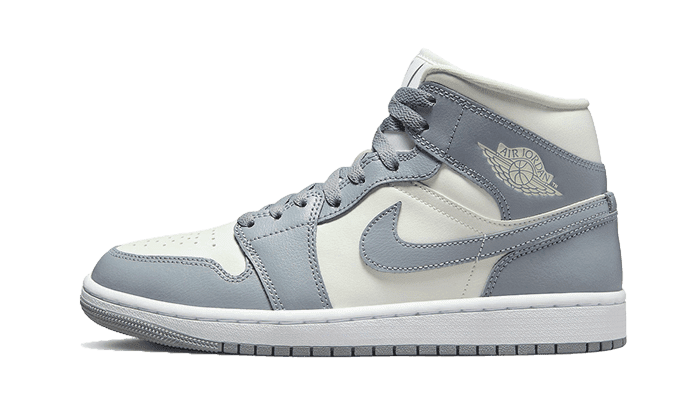 Air Jordan 1 Mid Grey Sail