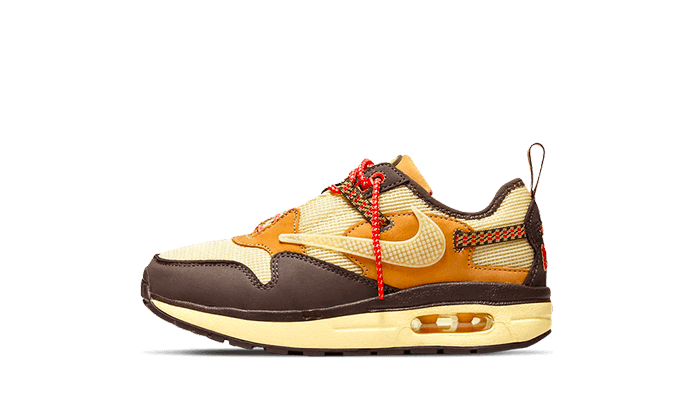 Air Max 1 Travis Scott Cactus Jack Baroque Brown Enfant (PS)