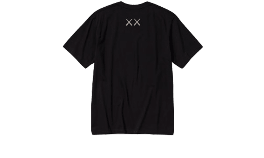 T-Shirt KAWS Black Graphic (Asian Sizing)