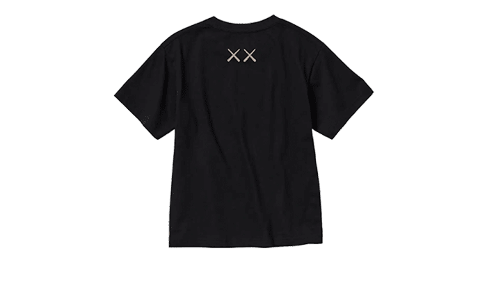T-Shirt KAWS Black Graphic